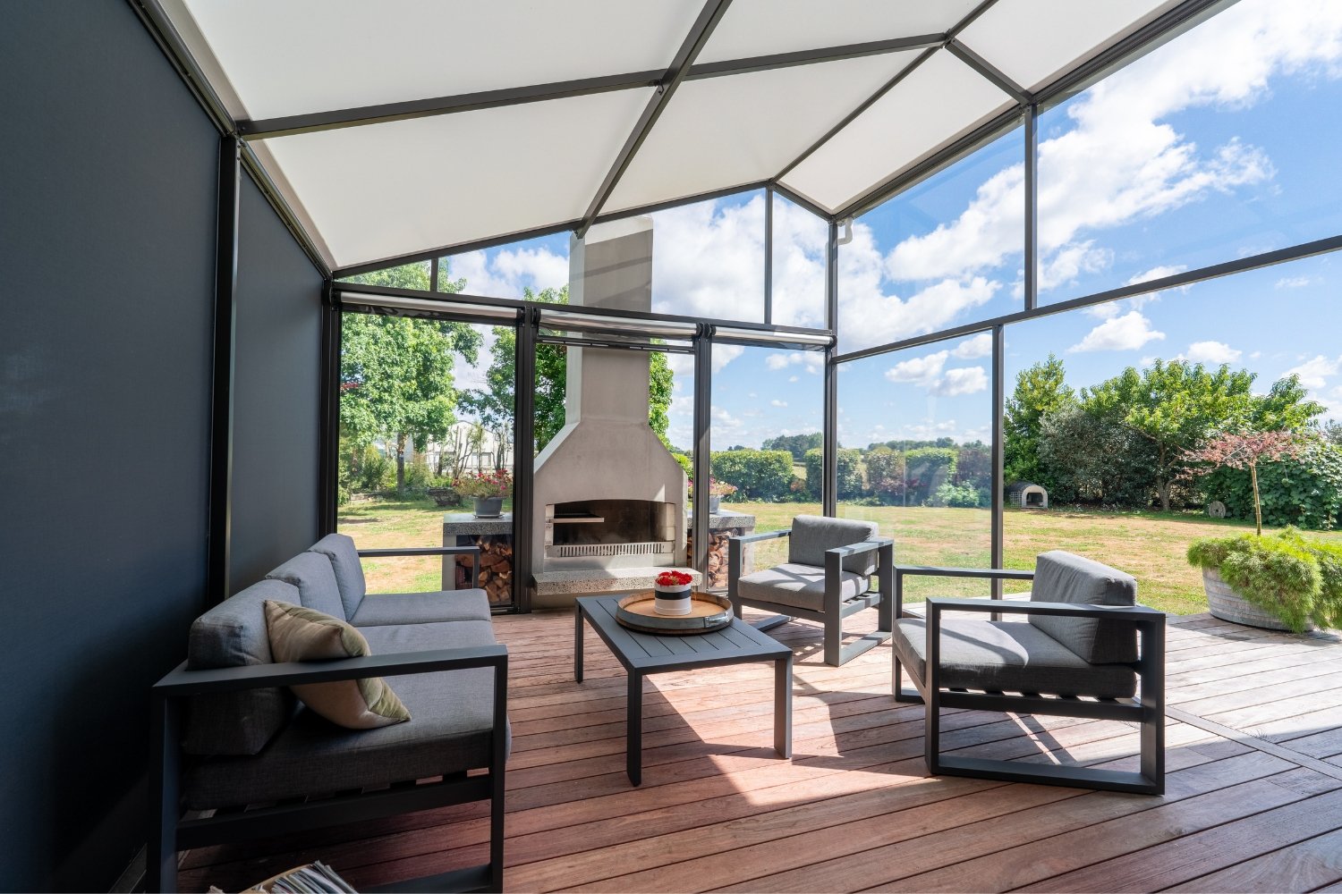 Covered Outdoor Spaces for Rural Homes