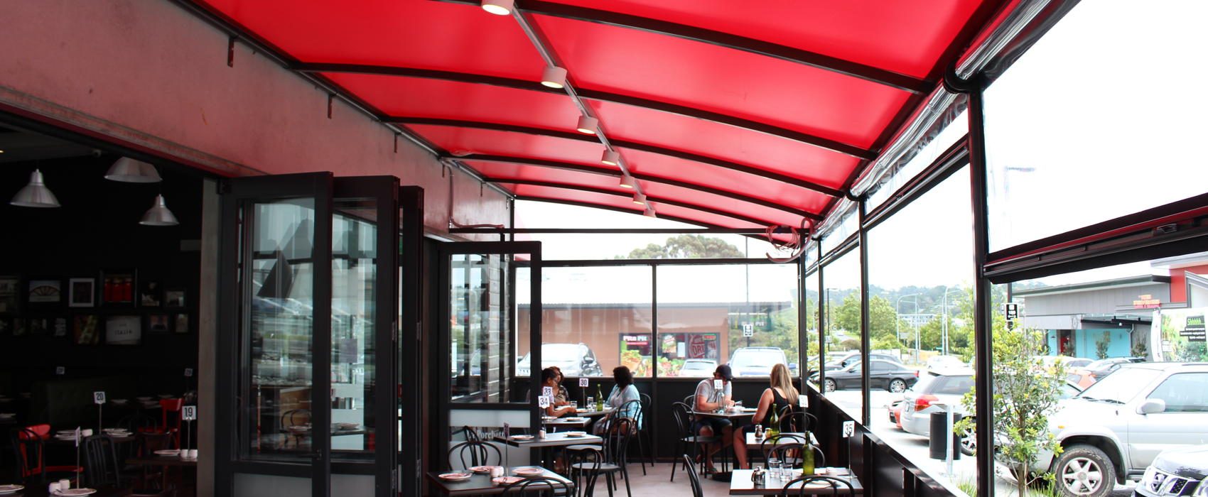 La Porchetta Canopy by Fresco Shades