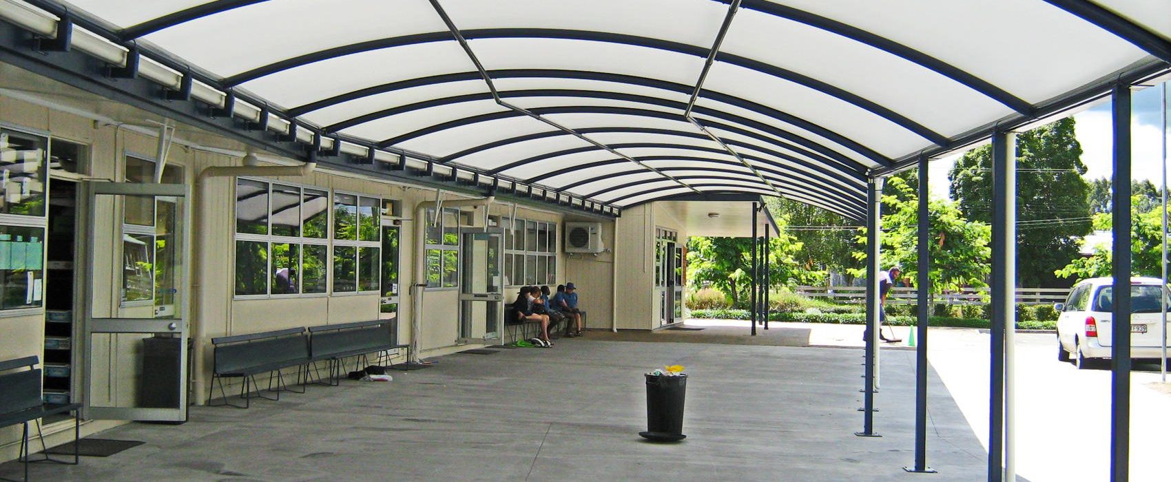 SDA School Canopy by Fresco Shades