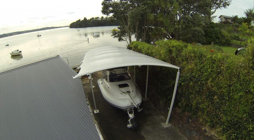 Dennerly Sealegs Boat Canopy Case Study Frescoshades