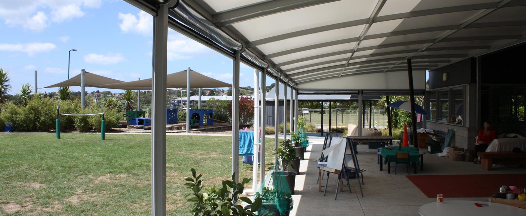 Silverdale Kindergarten Canopy by Fresco Shades